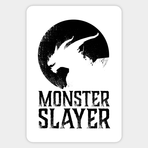 Monster Hunter - Monster Slayer Sticker by ballhard